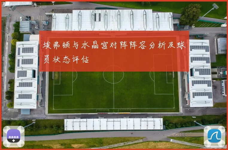 埃弗顿与水晶宫对阵阵容分析及球员状态评估